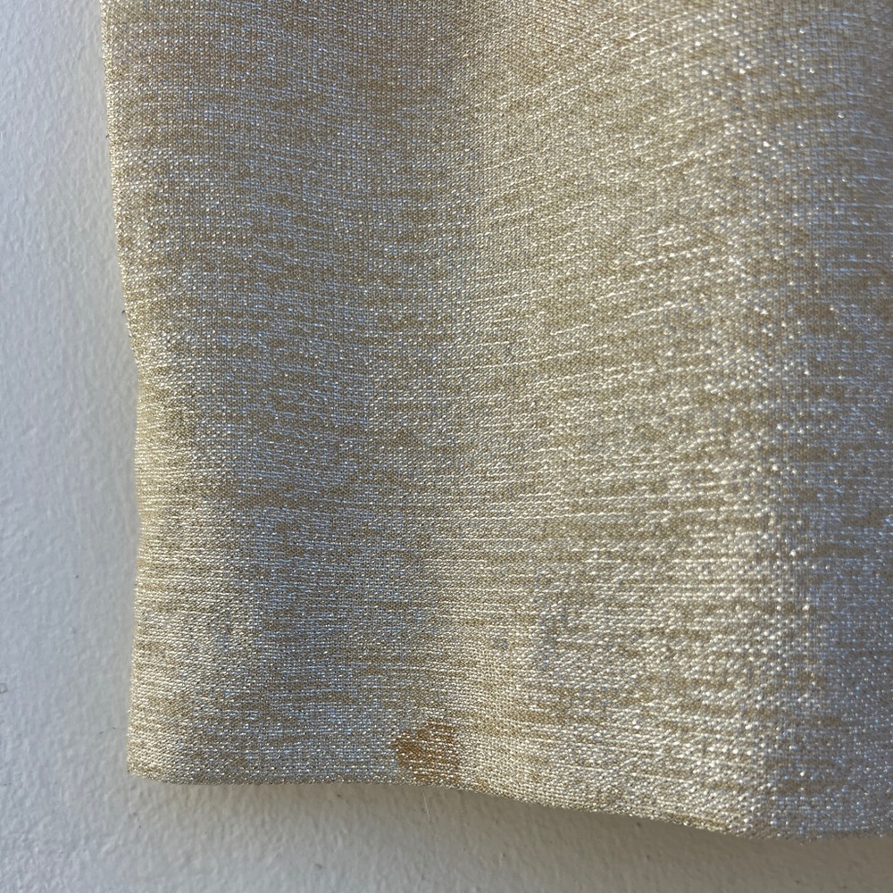 60s Metallic Threaded Faux Button Mini Dress - Picture 13 of 17